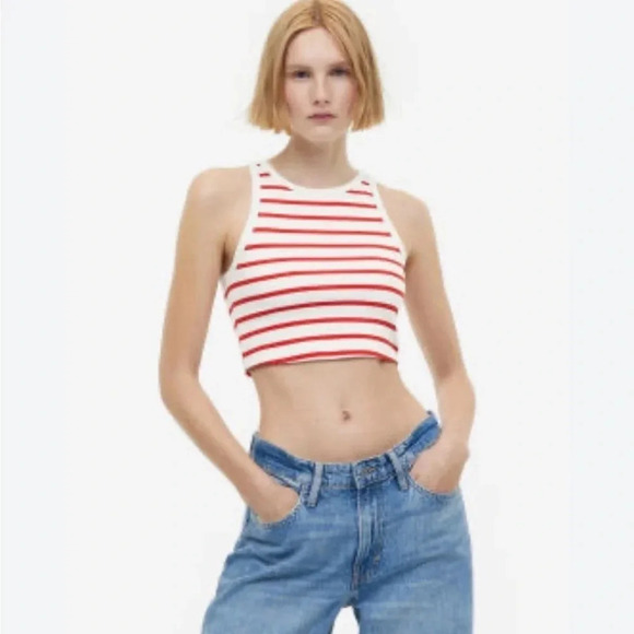 H&M - Two Layering Summer Crop Top Bundle - Picture 3 of 10